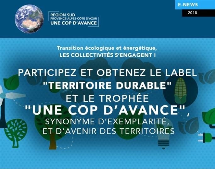 Label Territoire durable Trophées Une COP d'avance pour Avignon
